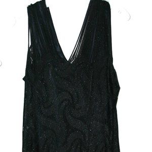 DAMIANOU Made in USA-Small-3-Piece-Cocktail Dress-Black-Subtle Glamour-Excellent